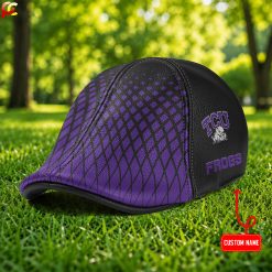 TCU Horned Frogs NCAA2 Premium Ivy Cap, Flat Cap M02