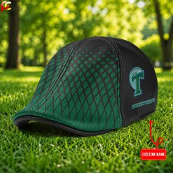 Tulane Green Wave NCAA2 Premium Ivy Cap, Flat Cap M02
