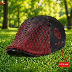 Oklahoma Sooners NCAA Premium Ivy Cap, Flat Cap M02