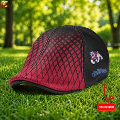 Fresno State Bulldogs NCAA4 Premium Ivy Cap, Flat Cap M02