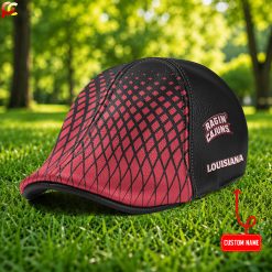 Louisiana Ragin Cajuns NCAA4 Premium Ivy Cap, Flat Cap M02