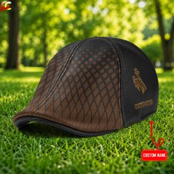 Wyoming Cowboys NCAA4 Premium Ivy Cap, Flat Cap M02