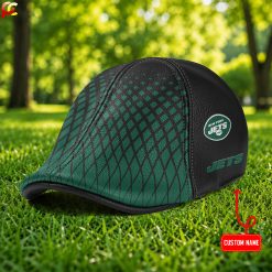 New York Jets NFL Premium Ivy Cap, Flat Cap M02