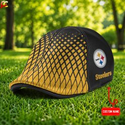 Pittsburgh Steelers NFL Premium Ivy Cap, Flat Cap M02