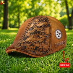 Pittsburgh Steelers NFL Premium Ivy Cap, Flat Cap M06