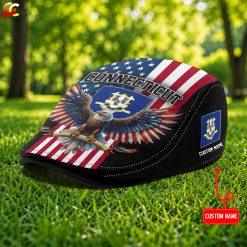 Connecticut State Jeff Cap, Driving Cap, Golf Cap 86