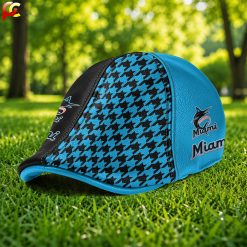 Miami Marlins MLB Premium Ivy Cap, Flat Cap M03