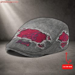 Atlanta Braves MLB Premium Jeff Cap, Flat Cap M89