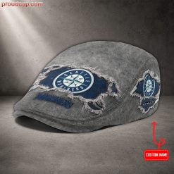 Seattle Mariners MLB Premium Jeff Cap, Flat Cap M89