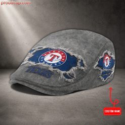 Texas Rangers MLB Premium Jeff Cap, Flat Cap M89
