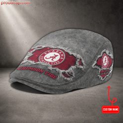 Alabama Crimson Tide NCAA Premium Jeff Cap, Flat Cap M89