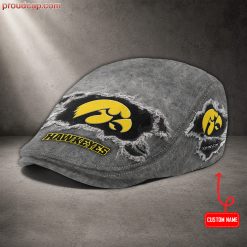 Iowa Hawkeyes NCAA Premium Jeff Cap, Flat Cap M89