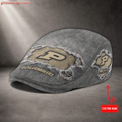 Purdue Boilermakers NCAA Premium Jeff Cap, Flat Cap M89