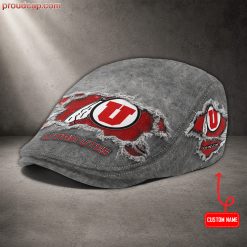 Utah Utes NCAA2 Premium Jeff Cap, Flat Cap M89