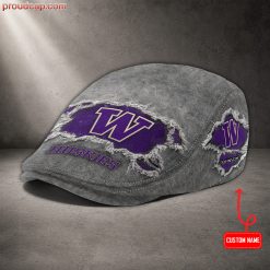 Washington Huskies NCAA2 Premium Jeff Cap, Flat Cap M89