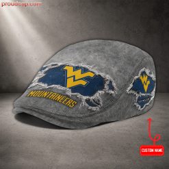 West Virginia Mountaineers NCAA2 Premium Jeff Cap, Flat Cap M89