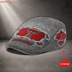 Texas Tech Red Raiders NCAA3 Premium Jeff Cap, Flat Cap M89