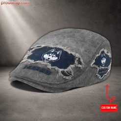 Connecticut Huskies NCAA4 Premium Jeff Cap, Flat Cap M89