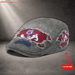 Fresno State Bulldogs NCAA4 Premium Jeff Cap, Flat Cap M89