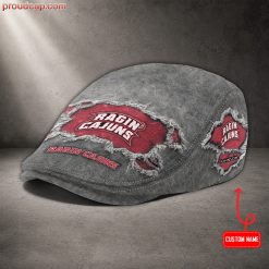 Louisiana Ragin Cajuns NCAA4 Premium Jeff Cap, Flat Cap M89