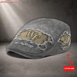 Wake Forest Demon Deacons NCAA4 Premium Jeff Cap, Flat Cap M89