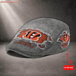 Cincinnati Bengals NFL Premium Jeff Cap, Flat Cap M89
