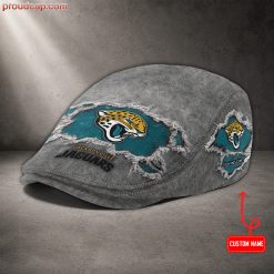 Jacksonville Jaguars NFL Premium Jeff Cap, Flat Cap M89