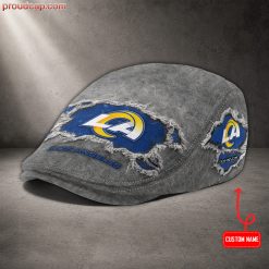 Los Angeles Rams NFL Premium Jeff Cap, Flat Cap M89