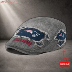 New England Patriots NFL Premium Jeff Cap, Flat Cap M89