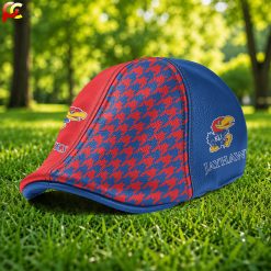 Kansas Jayhawks NCAA Premium Ivy Cap, Flat Cap M03