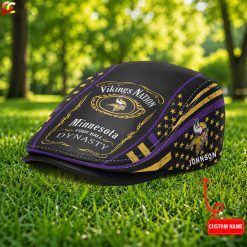 Minnesota Vikings NFL Premium Jeff Cap, Flat Cap M88