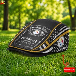 Pittsburgh Steelers NFL Premium Jeff Cap, Flat Cap M88