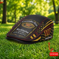 Washington Commanders NFL Premium Jeff Cap, Flat Cap M88