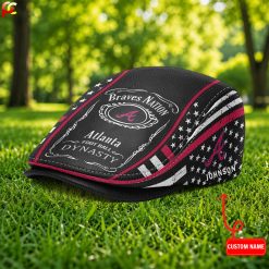 Atlanta Braves MLB Premium Jeff Cap, Flat Cap M88
