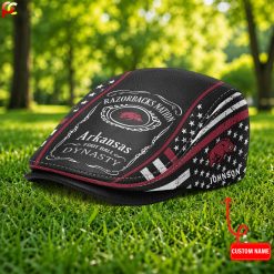 Arkansas Razorbacks NCAA Premium Jeff Cap, Flat Cap M88