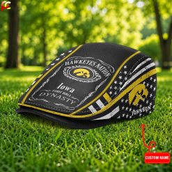 Iowa Hawkeyes NCAA Premium Jeff Cap, Flat Cap M88