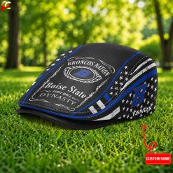 Boise State Broncos NCAA2 Premium Jeff Cap, Flat Cap M88