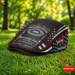 Mississippi State Bulldogs NCAA2 Premium Jeff Cap, Flat Cap M88