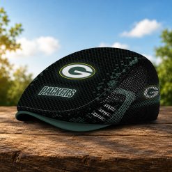 Green Bay Packers NFL Mesh Flat Cap, Golf Mesh Cap M03