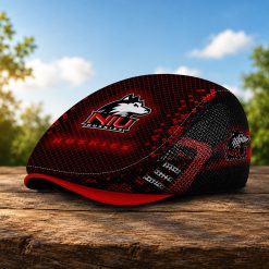 Northern Illinois Huskies NCAA2 Mesh Flat Cap, Golf Mesh Cap M03