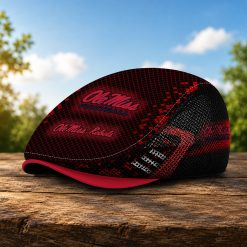 Ole Miss Rebels NCAA2 Mesh Flat Cap, Golf Mesh Cap M03