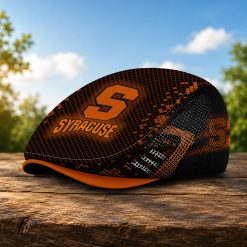 Syracuse Orange NCAA2 Mesh Flat Cap, Golf Mesh Cap M03