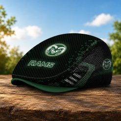 Colorado State Rams NCAA4 Mesh Flat Cap, Golf Mesh Cap M03