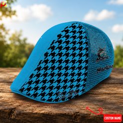 Miami Marlins MLB Mesh Ivy Cap, Golf Mesh Cap M02