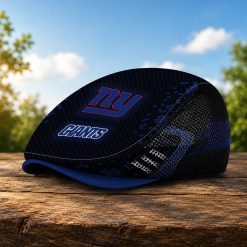 New York Giants NFL Mesh Flat Cap, Golf Mesh Cap M03