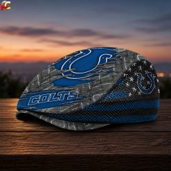 Indianapolis Colts NFL Mesh Flat Cap, Golf Mesh Cap M04