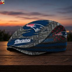 New England Patriots NFL Mesh Flat Cap, Golf Mesh Cap M04
