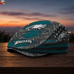 Philadelphia Eagles NFL Mesh Flat Cap, Golf Mesh Cap M04