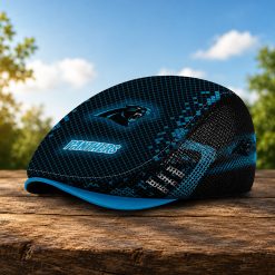 Carolina Panthers NFL Mesh Flat Cap, Golf Mesh Cap M03