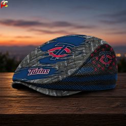 Minnesota Twins MLB Mesh Flat Cap, Golf Mesh Cap M04
